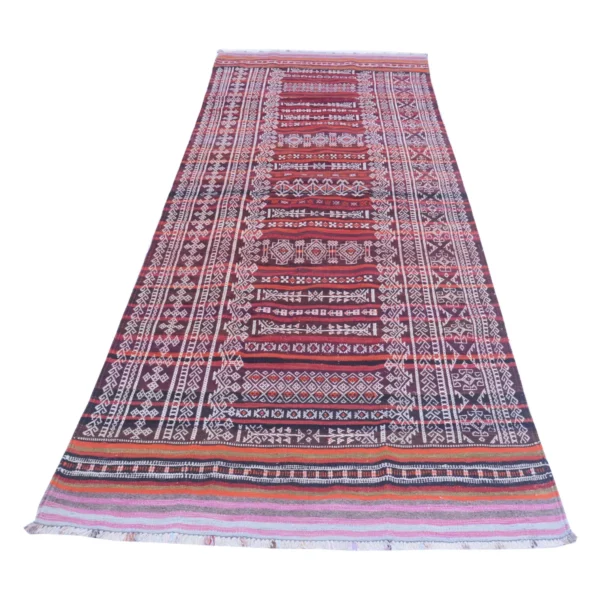 Baluch Soumak Stiletto Vintage Rug - Image 2