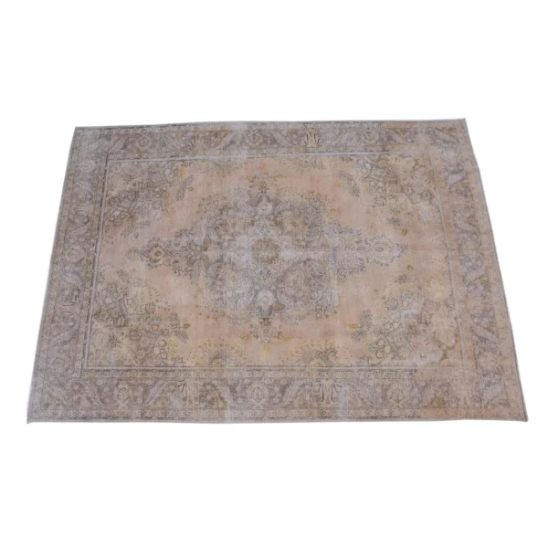 Overdyed Vintage Thatch Persian Rug - Image 2