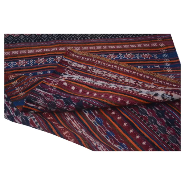 Baluchi Cannon Pink Woolen Rug - Image 6