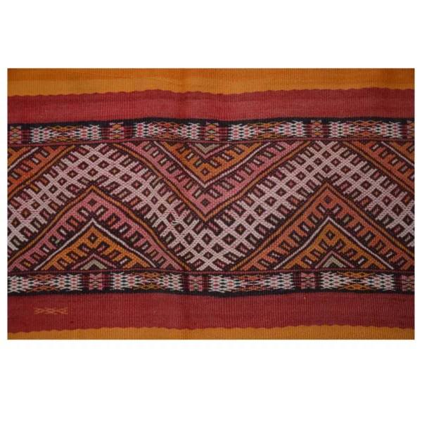 Baluch Contessa Striped Vintage Rug - Image 4