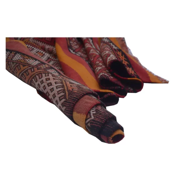 Baluch Contessa Striped Vintage Rug - Image 7