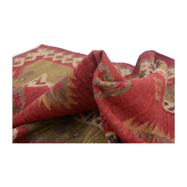 Vintage Handwoven Makara Rug - Image 5