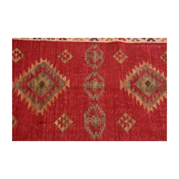 Vintage Handwoven Makara Rug - Image 6