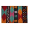 Vintage Handmade Black Kilim Rug - Image 7