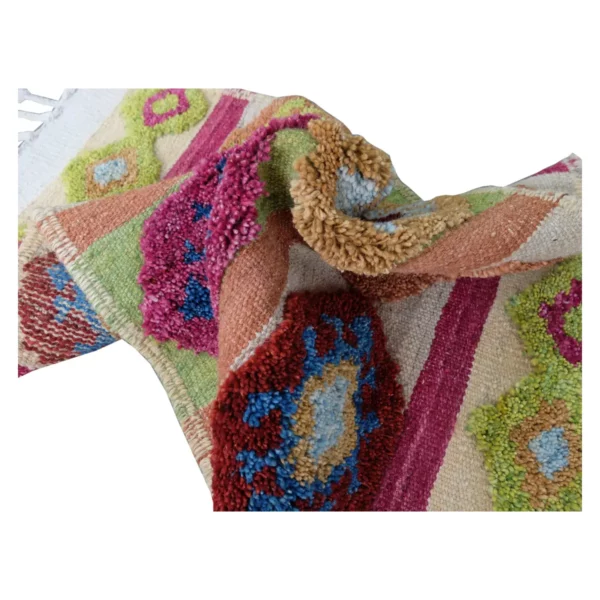 IKAT Nomadic Kilim Rug - Image 3