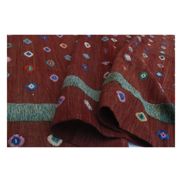Berjista Rustic Red Kilim Rug - Image 3