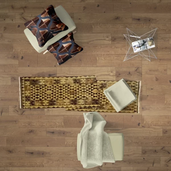 Afghan Handmade DriftWood Kilim Rug - Image 2