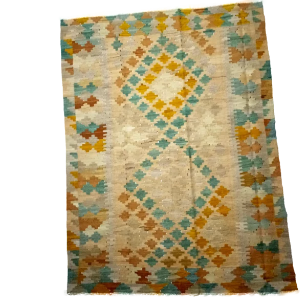 Handwoven Afghan Chobi Multicolor Rugs