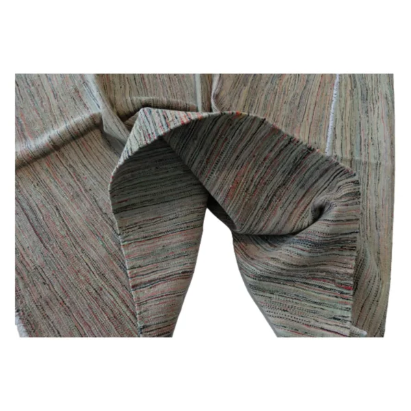 Handmade Birch Brown Kilim Carpet - Image 2