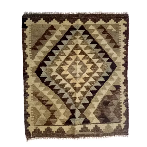 Woolen Handmade Laser Stripped Rugs - Image 3