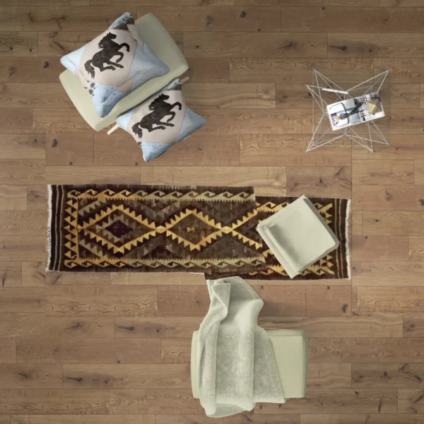 Geometric Mikado Kilim Rug - Image 2