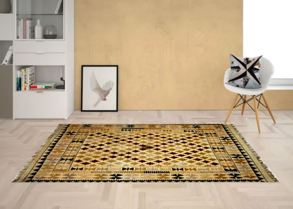 Handwoven Porsche Kilim Rugs - Image 4
