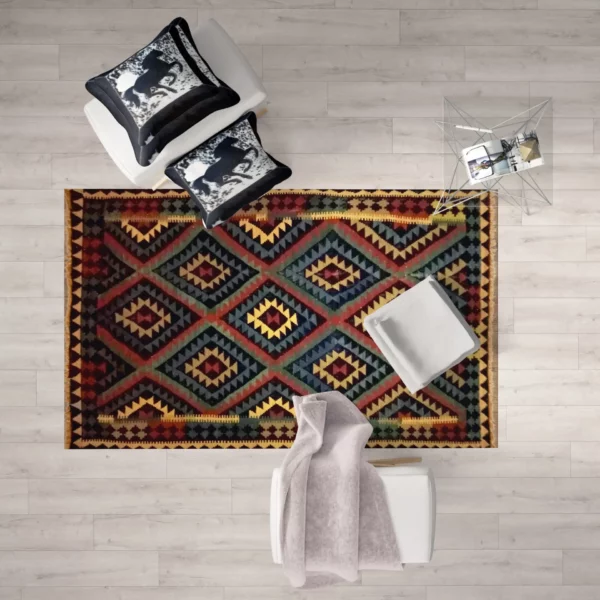Nomadic Metal Kilim Rugs - Image 3