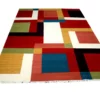 Modern Handmade Coral Rug - Image 4