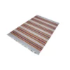 Handmade Striped Stack Pattern Rug - Image 3