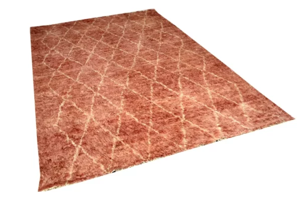 Moroccan Fluffy Living Room Carpet - Image 11