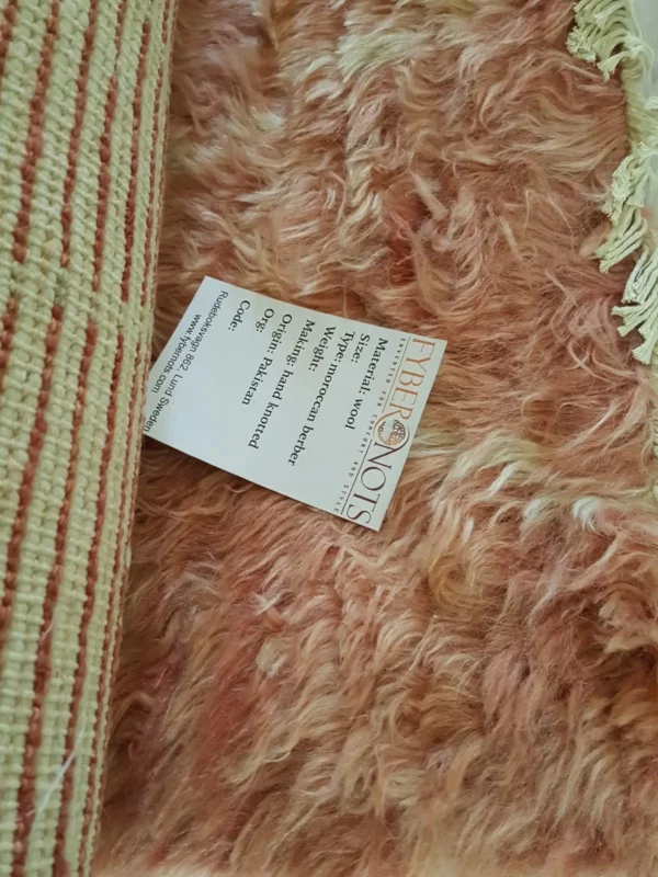 Moroccan Fluffy Living Room Carpet - Image 13