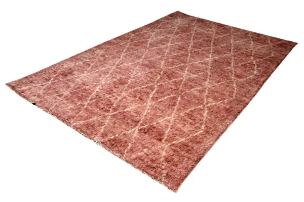 Moroccan Fluffy Living Room Carpet - Image 12