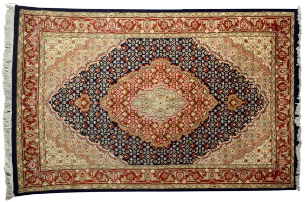 Handknotted Woolen Rustic Red Rugs - Image 9