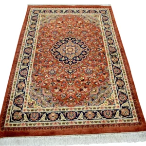 Handknotted Woolen Rustic Red Rugs