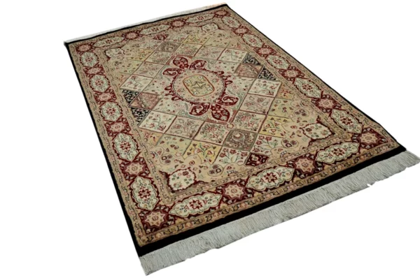 Handknotted Woolen Rustic Red Rugs - Image 5