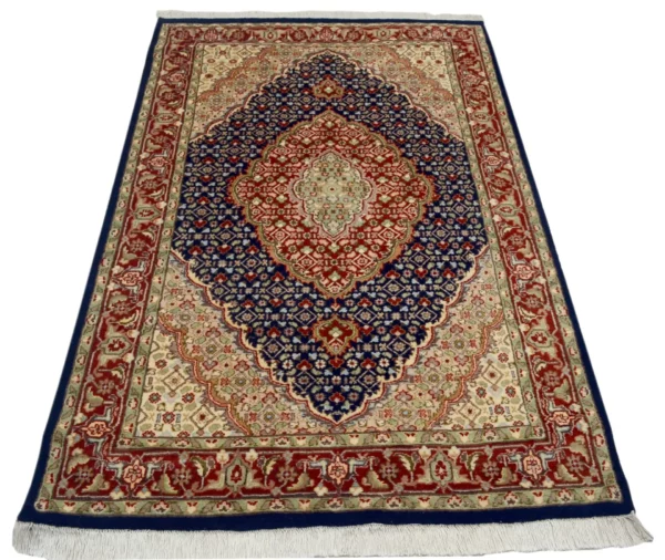Handknotted Woolen Rustic Red Rugs - Image 6