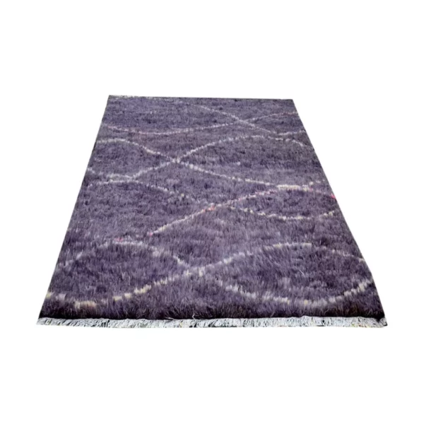 Moroccan Handknotted Soft Bedroom Rug