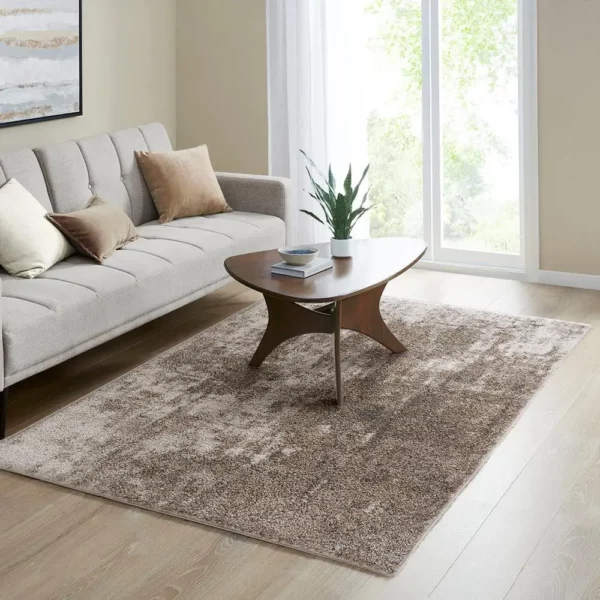 Cozy Shag Abstract Area Rug - Image 2
