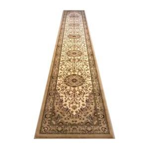 Persian Ivory Runner Rug - 3' x 20