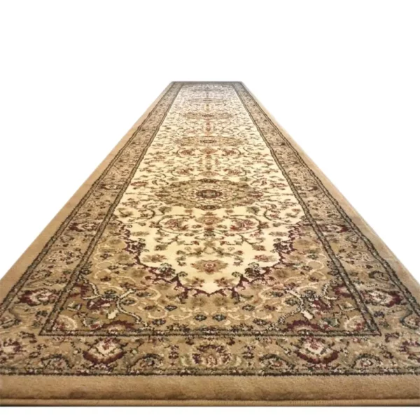 Persian Ivory Runner Rug - 3' x 20 - Image 5