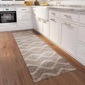 Yuma Tan Bohemian Southwest 2'3" x 7'6" Runner Rug Tan AYU39