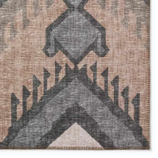 Yuma Desert Bohemian Ikat 10' x 14' Area Rug Desert AYU32 - Image 2
