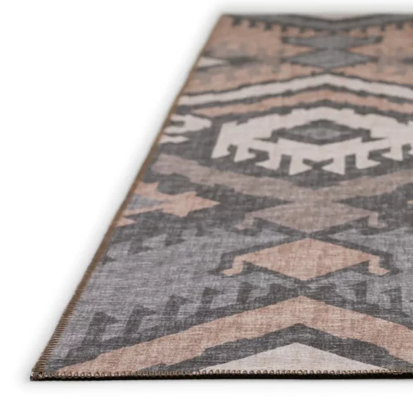Yuma Desert Bohemian Ikat 10' x 14' Area Rug Desert AYU32 - Image 3