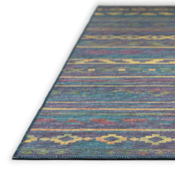 Yuma Multi Bohemian Southwest 10' x 14' Area Rug Multi AYU40 - Image 3