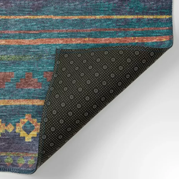 Yuma Multi Bohemian Southwest 10' x 14' Area Rug Multi AYU40 - Image 4