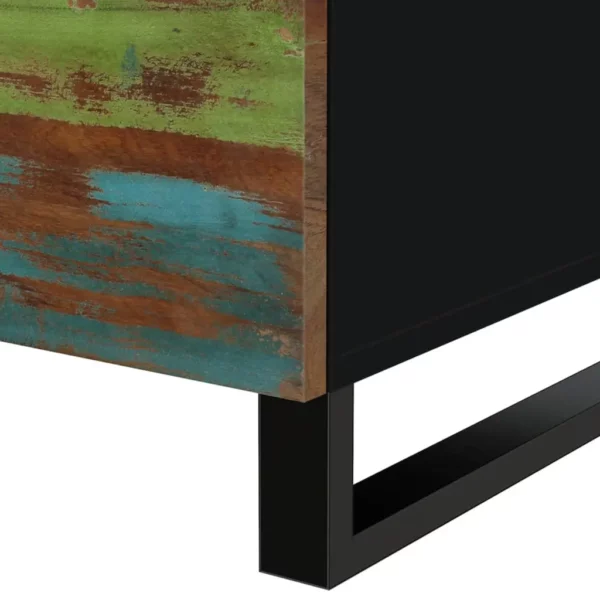 Coffee Table 31.5"x19.7"x15.7" Solid Wood Reclaimed&Engineered Wood - Image 9