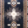 8' x 10' Black Traditional Southwestern Area Rug - Olefin Fibers - Image 6