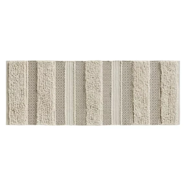 Woven Texture Stripe Bath Rug - Image 5