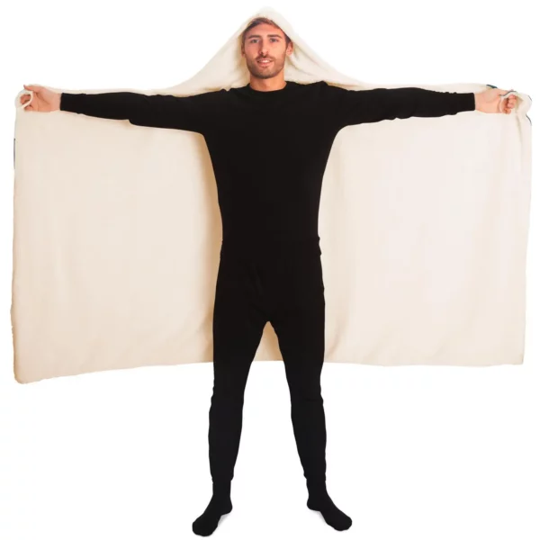 Blue Mountain Reflection Hooded Blanket - Image 5