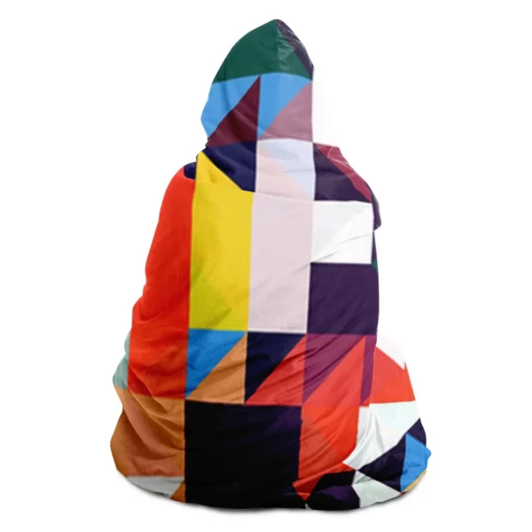 Beautiful pattern Hooded Blanket - Image 5