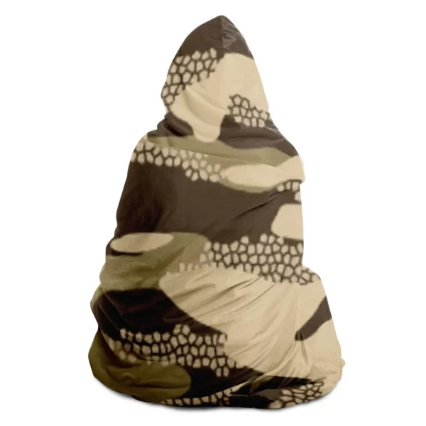 Desert Camouflage Hooded Blanket - Image 4