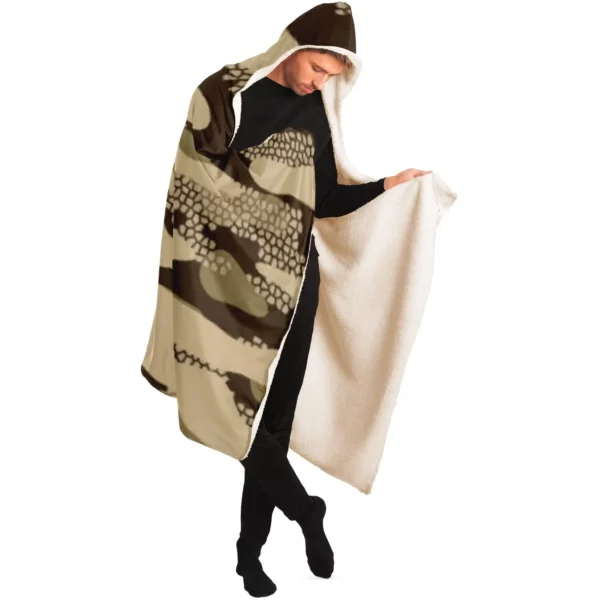 Desert Camouflage Hooded Blanket - Image 7