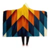 Southwestern Patterned hooded blanket - Image 2