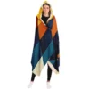 Southwestern Patterned hooded blanket - Image 3