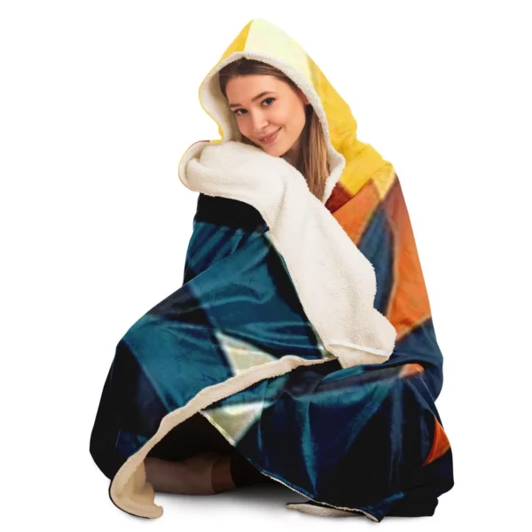 Southwestern Patterned hooded blanket - Image 7