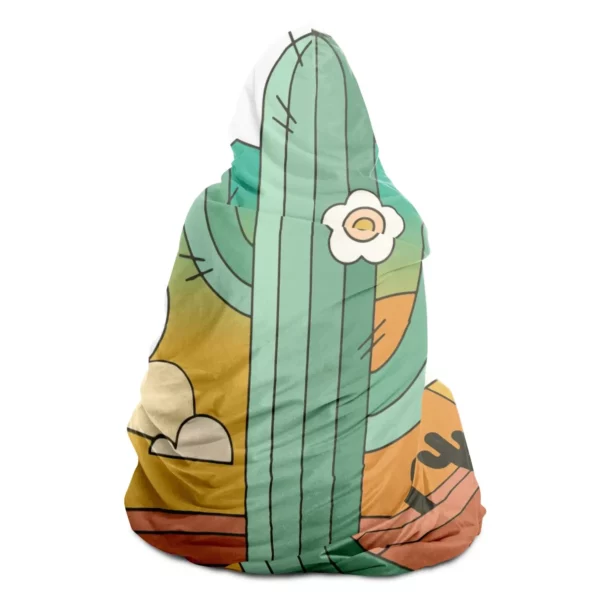 Deserted Route Hooded Blanket - Image 4