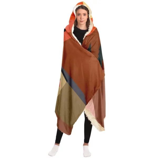 Milltary Scene Hooded Blanket - Image 3