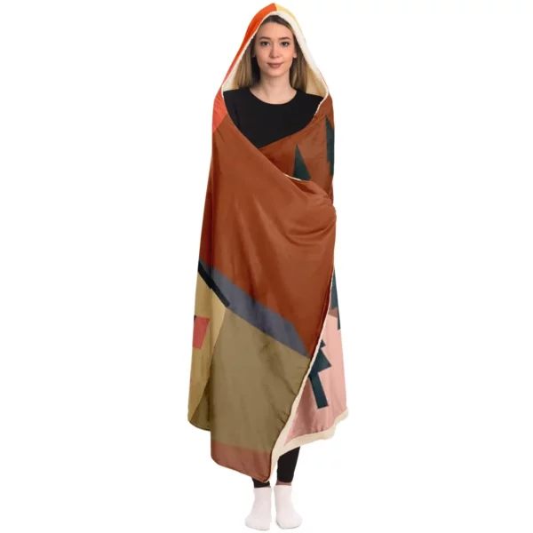 Milltary Scene Hooded Blanket - Image 4