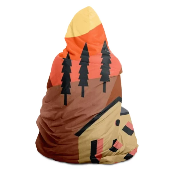 Milltary Scene Hooded Blanket - Image 5
