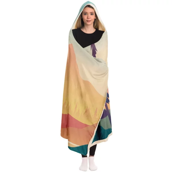 First Person Kayak Hooded Blanket - Image 4